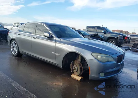 2012 BMW 750I from USA, damaged, VIN WBAKA8C59CDX01450